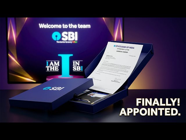 SBI CLERK CLEARED | Sameena Sheikh का Appointment Letter Unboxing और रिएक्शन