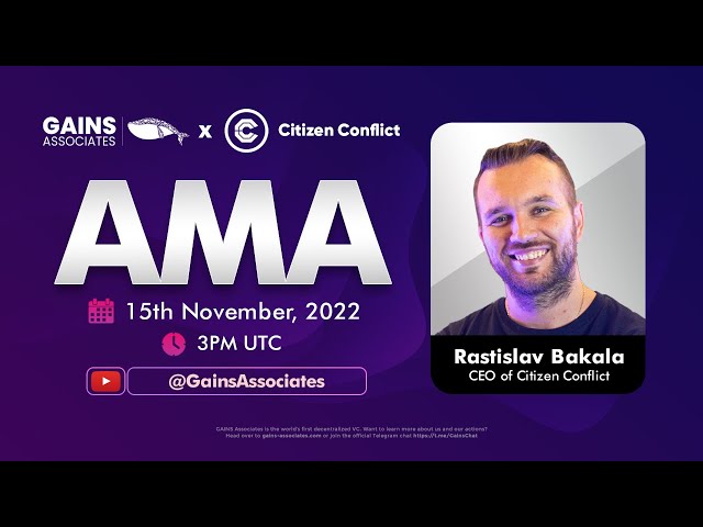 LIVE VIDEO AMA with Citizen Conflict