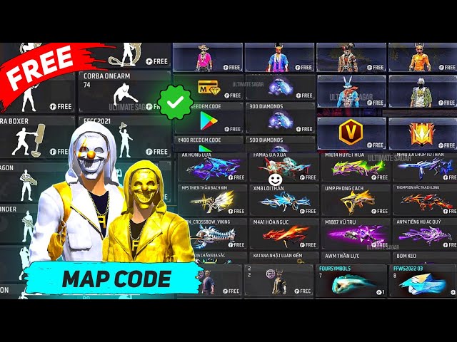 Craftland Map Code || Craftland Map Code All Evo Gun Max And Bundle || Free Fire Craftland Code