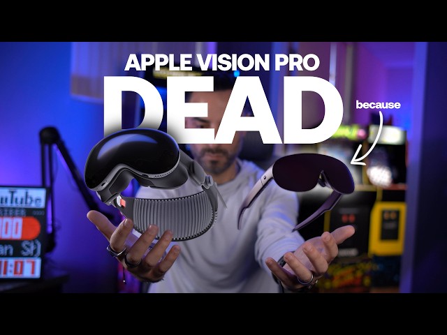 The Death of Apple Vision Pro - Meta VR Glasses Announcement
