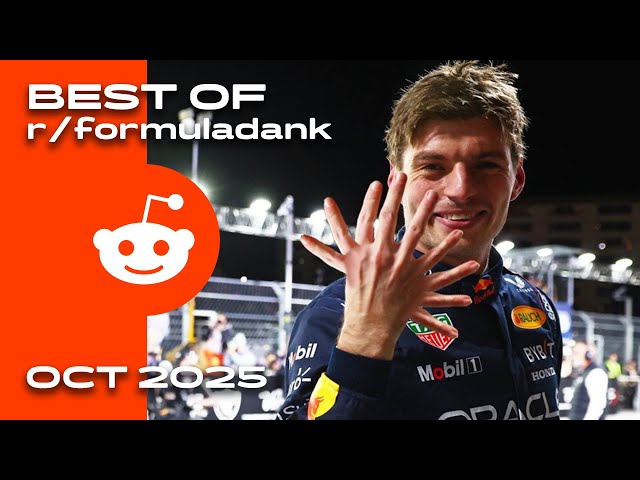 Top F1 Memes of October 2025! | Best of r/formuladank