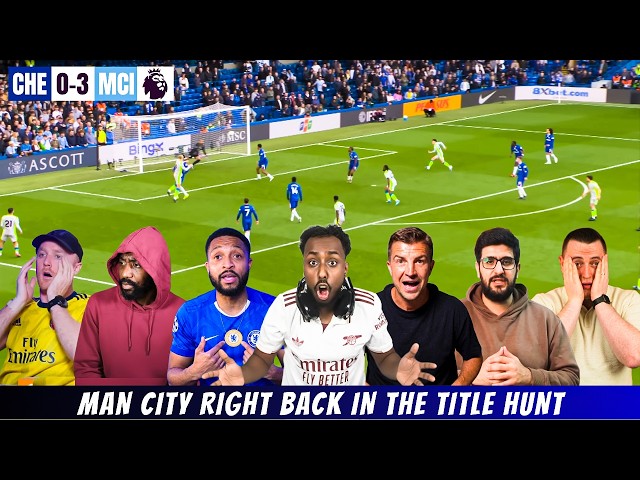 CHELSEA 0-3 MANCITY | Arsenal Fans in Meltdown😭