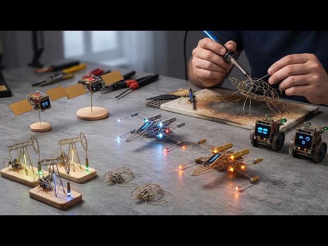 ✨ 5 Amazing Electronics Project That will Bring Your Workspace to Life