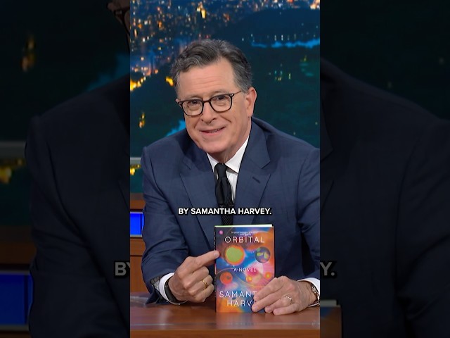 Late Show Book Club is here! #colbert #books #shorts