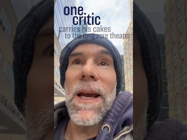 One Critic Carries He Cakes to the Longacre Theater