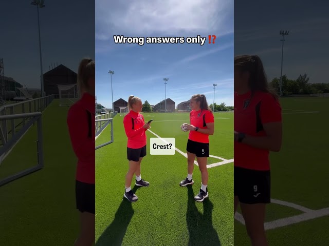 Wrong Answers only with Glasgow City 🤣