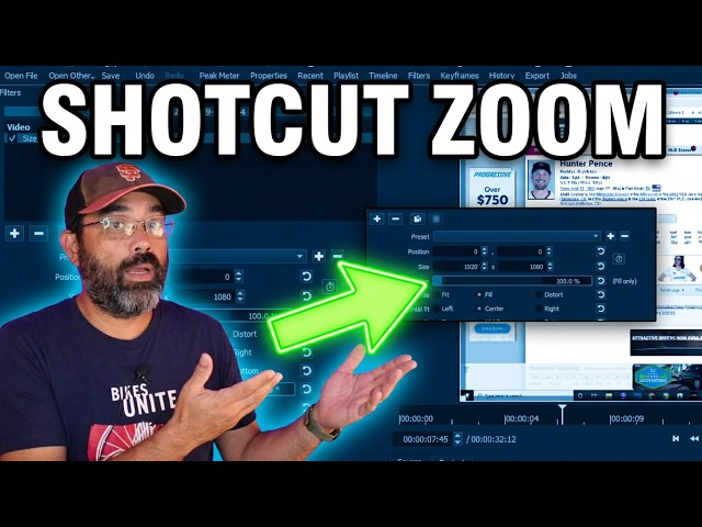 How to ZOOM in and out using Shotcut - Updated Shotcut TUTORIAL - Version 20.09.27