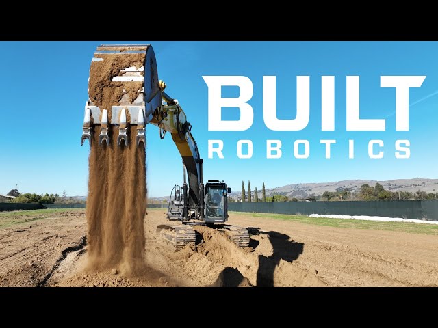 Built Robotics autonomous excavators