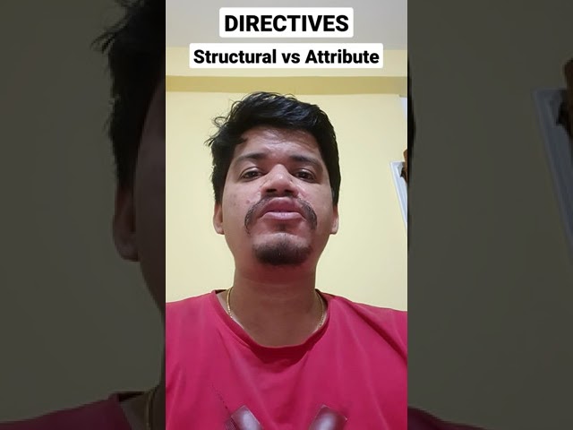 Structural vs Attribute directives in angular. | #shorts #tbtube #techboxtounbox
