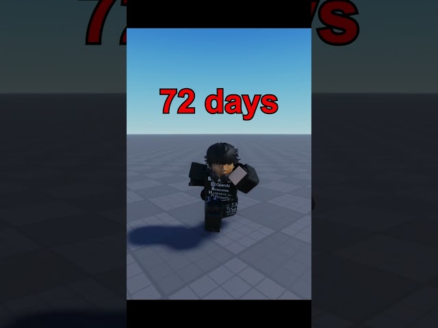 Day 1 vs 100 as Roblox Dev... #ad #robloxdev #roblox