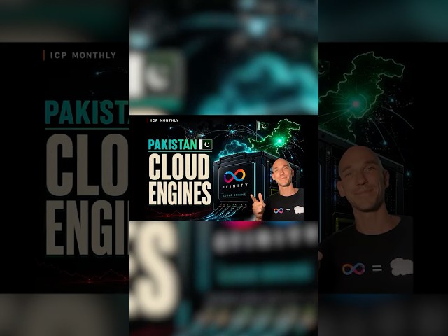 Pakistan beat Big Tech to the world's first sovereign Cloud Engine  #icp #internetcomputer