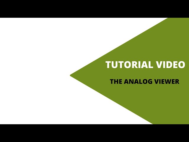 QUEST Analog Viewer - Tutorial Video