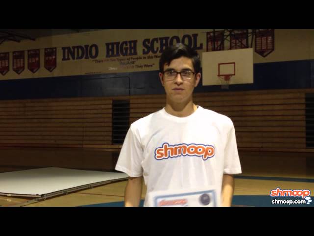 Shmoop on The Road: Indio High School
