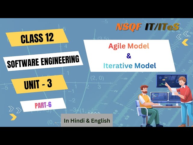Class 12 Software Engineering | Agile Model & Iterative Model | Unit 3 | Part 6 | NSQF IT/ITeS