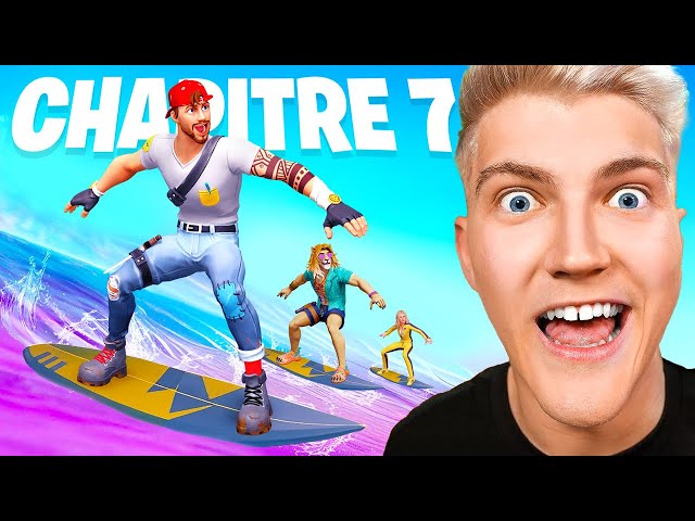 Je DÉCOUVRE le CHAPITRE 7 de FORTNITE