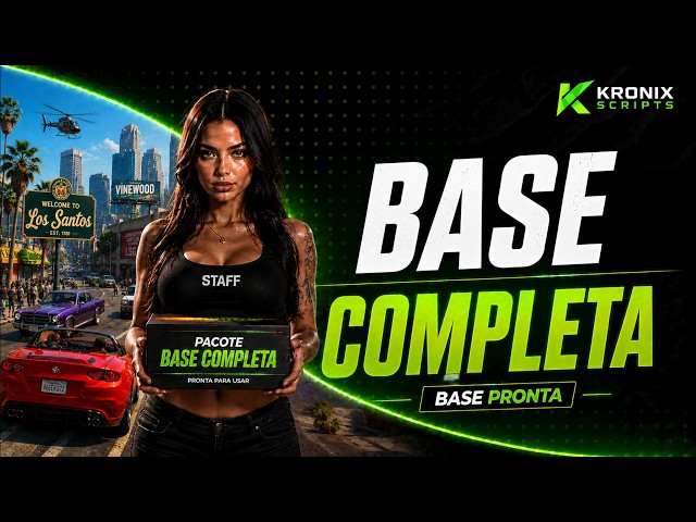 🔥 A Base FiveM Portuguesa Mais Completa de 2026 — Profissional e Ready to Use 🚀