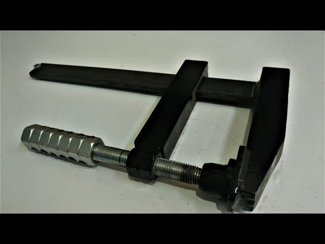 Homemade F Clamp | With Great Nut Handle