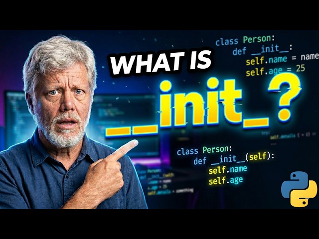 What is __init__ in python ?
