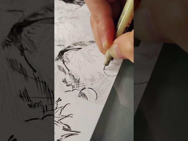 Drawing but voiced by the JJK narrator