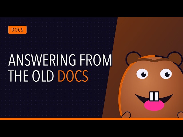 Build a docs assistant that stops answering from the old version | Build It #6