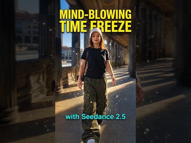 Seedance 2.5: How I Made This Mind-Blowing Time Freeze