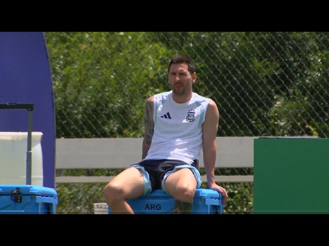 Messi Relaxed as History Awaits as Argentina faces Egypt