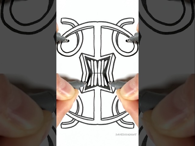 Satisfaying Symmetry Drawing ✨️ | 23