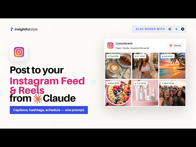 Automate Instagram with Claude AI: Carousel, Stories & Scheduling in ONE Prompt