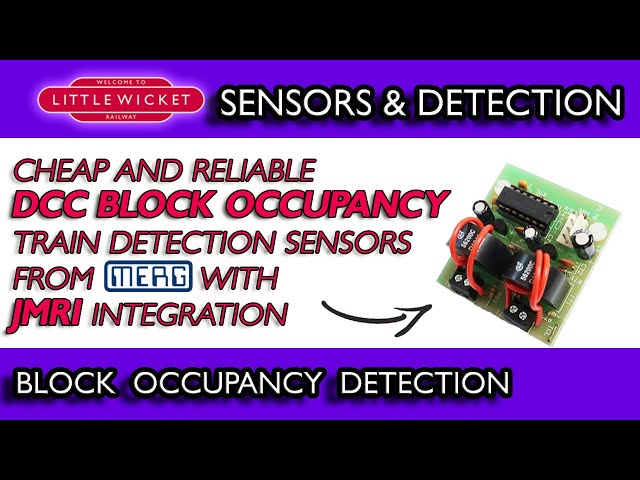 DCC Block Occupancy Detection in JMRI for £3 per sensor!!! 😮