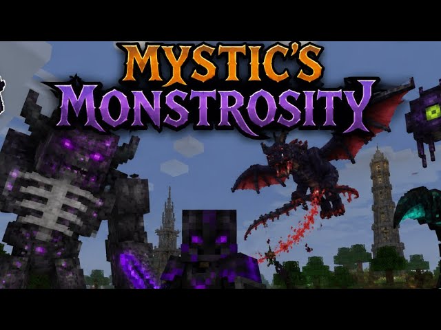 My Second Time Playing Mystics Monstrosity In Minecraft