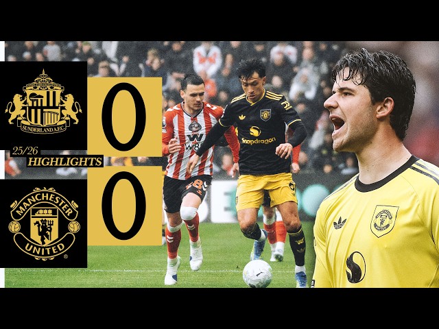 It Ends Level | Sunderland v Man Utd | Match Recap