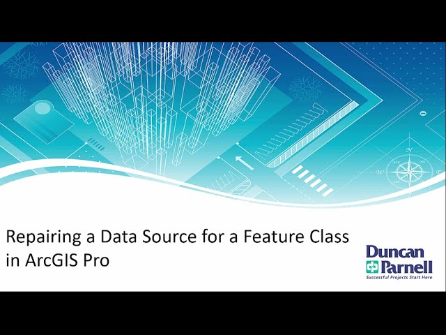 Repairing a Data Source For a Feature Class in ArcGIS Pro