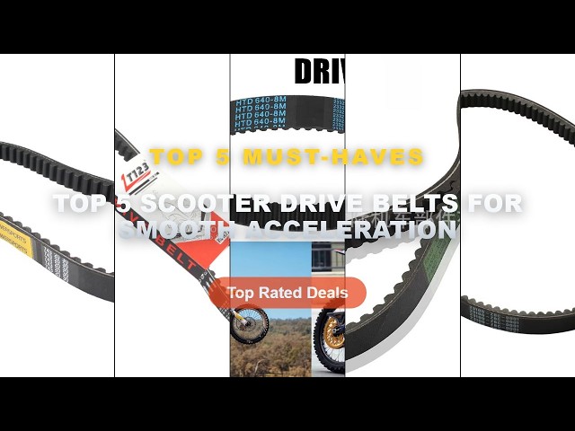 Top 5 Best Top 5 Scooter Drive Belts For Smooth Acceleration (Must Have!) - Scooter High Quality CVT