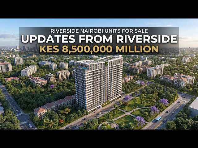 A WALK THROUGH RIVERSIDE DRIVE NAIROBI KENYA 🏡🔥