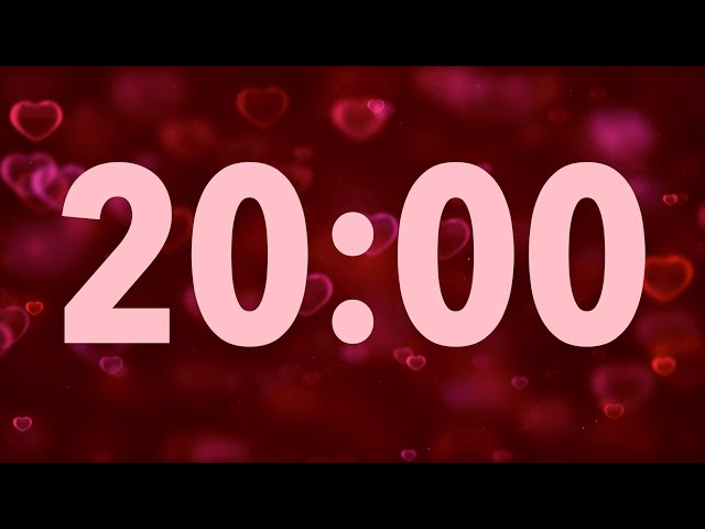 20-Minute Hearts & Love Timer with Music