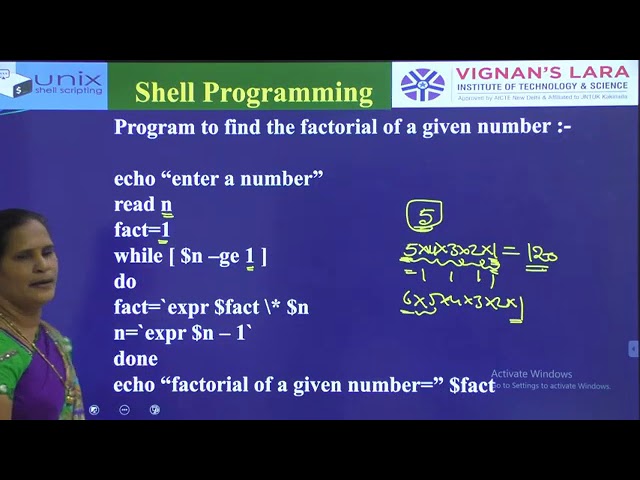 Lecture 1 shell Programming