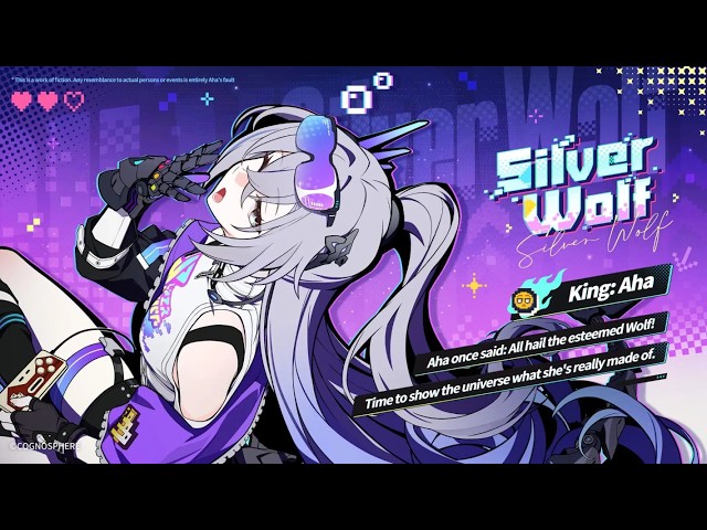 Silver Wolf Lv.999 10 Cost 4.3 Pure Fiction Starward Mode Node 3 40k Points