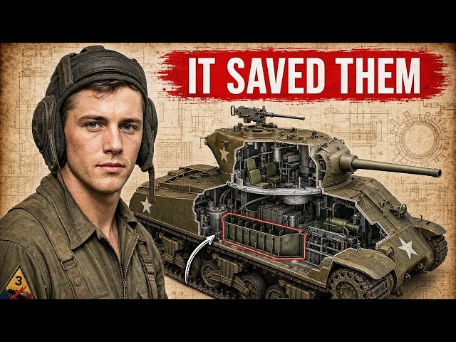 What Happened to 5 Crewmen When an 88mm Shell Hit Their Sherman
