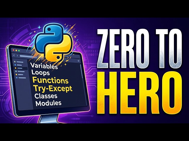 Learn Python in 10 Minutes (functions, Dict, If-else, Loops, Try-Except, Tables, Interpolation)