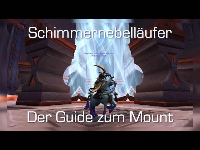 Mount Guide: Get the Shimmermist Walker in minutes [World of Warcraft: Shadowlands]