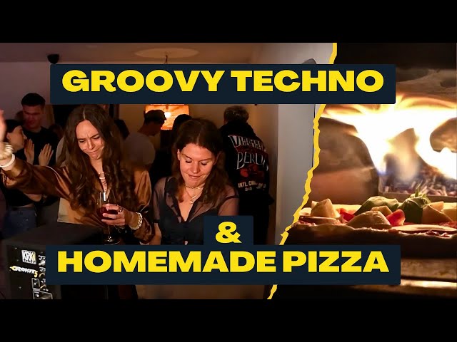 THIS Groovy Techno & Pizza Party will blow your mind! 🤯
