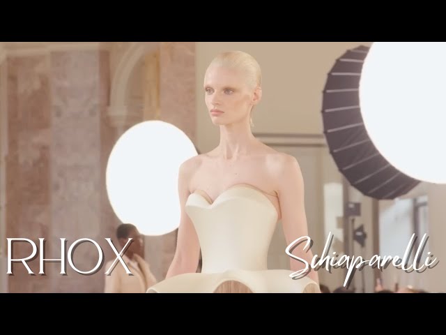 Schiaparelli Spring Summer 2025: Bold Artistic Vision #Schiaparelli #Fashion #Couture #Runway