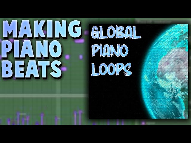 Making 2 beats using my FREE PIANO LOOP KIT