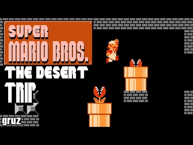 Very Difficult Super Mario Bros ROM Hack! - The Desert Trip