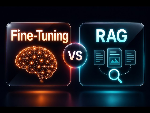 Did you actually know: Fine-Tuning vs RAG |Explained in 4 Minutes