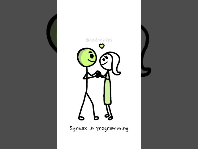 Syntax is Simple if you have a GF / BF #shorts #coding #programming