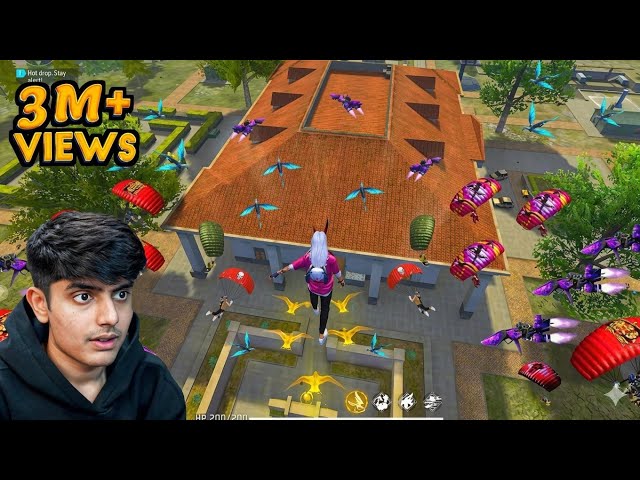 AJJUBHAI's INSANE 1v4 M4A1 Challenge In Free Fire @krishna96Live
