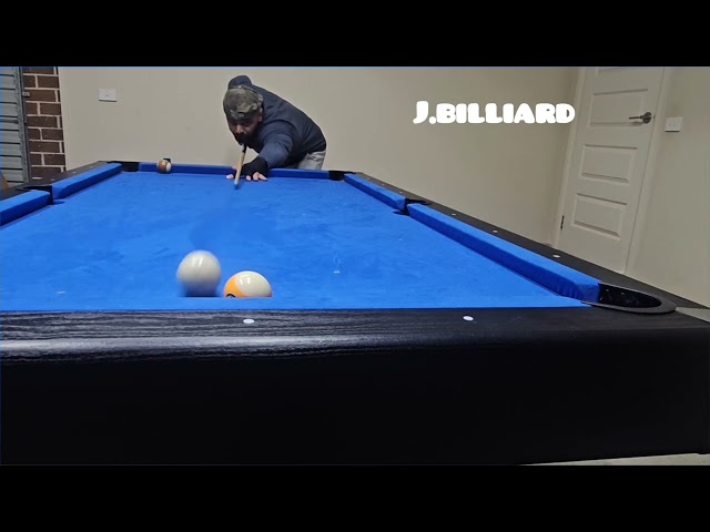 3 Tough Frozen Shots in a Row #8ballball #trickshots #poolshots