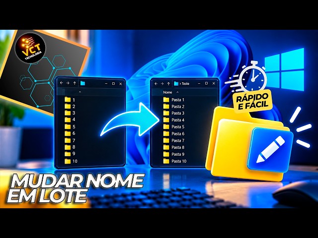 How to Rename HUNDREDS of Folders in Seconds on Windows 11