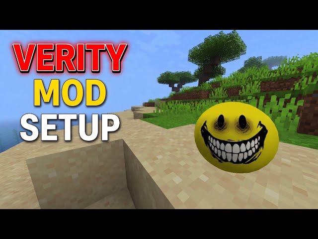 How to Setup Verity Mod In Minecraft Java #veritymod #minecraft